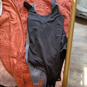 Black Sleeveless Bodysuit